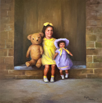 Stratton - As Big As Me - Oil - 20in x 20in