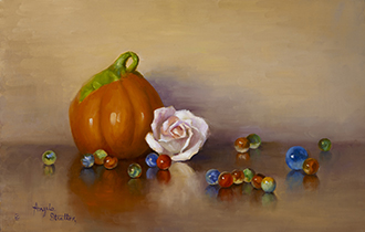 Stratton - Marbles - Oil - 9in x 14in